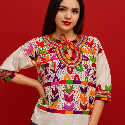 Blusa “Mazorcas” 3/4
