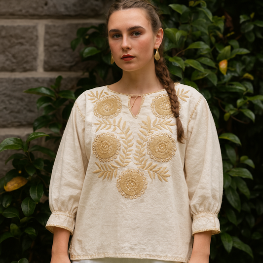 Blusa bordada Chiapas